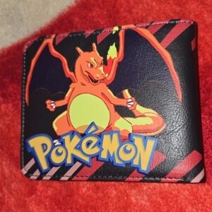 New Pokemon Charizard Anime Manga Leather Wallet